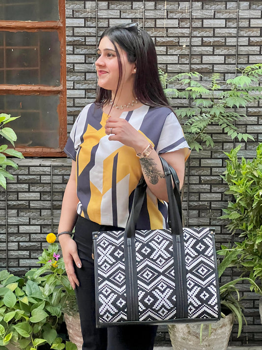 Black Beauty Tote Bag for Women